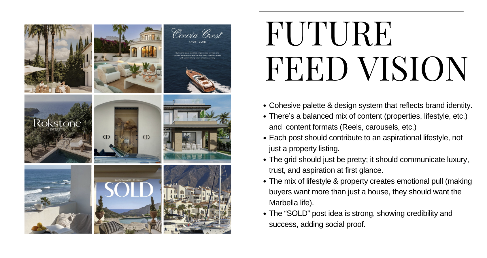 Moodboard inspo and future feed vision