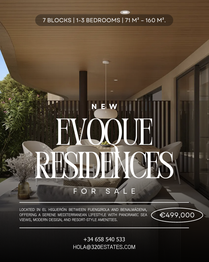 Évoque Residences Instagram post